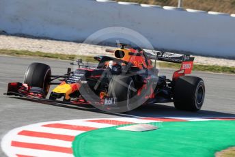 World © Octane Photographic Ltd. Formula 1 – Winter Testing - Test 1 - Day 1. Aston Martin Red Bull Racing RB15 – Max Verstappen. Circuit de Barcelona-Catalunya. Monday 18th February 2019.