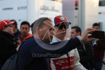 World © Octane Photographic Ltd. Formula 1 – Winter Testing - Test 1 - Day 1. Alfa Romeo Racing C38 – Kimi Raikkonen. Circuit de Barcelona-Catalunya. Monday 18th February 2019.