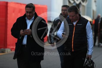 World © Octane Photographic Ltd. Formula 1 - Winter Testing - Test 1 - Day 1. Zak Brown - Executive Director of McLaren Technology Group.  Circuit de Barcelona-Catalunya. Monday 18th February 2019