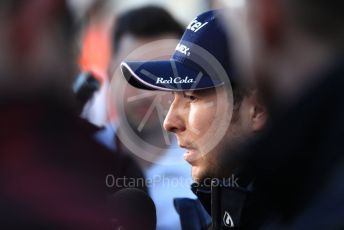 World © Octane Photographic Ltd. Formula 1 – Winter Testing - Test 1 - Day 1. SportPesa Racing Point RP19 - Sergio Perez. Circuit de Barcelona-Catalunya. Monday 18th February 2019.