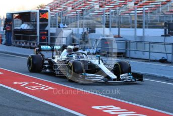 World © Octane Photographic Ltd. Formula 1 – Winter Testing - Test 1 - Day 1. Mercedes AMG Petronas Motorsport AMG F1 W10 EQ Power+ - Valtteri Bottas. Circuit de Barcelona-Catalunya. Monday 18th February 2019.