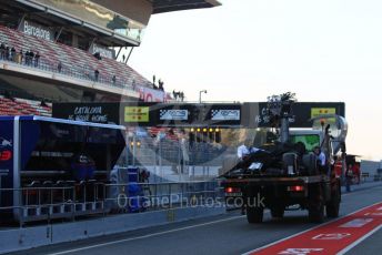 World © Octane Photographic Ltd. Formula 1 – Winter Testing - Test 1 - Day 1. Alfa Romeo Racing C38 – Kimi Raikkonen. Circuit de Barcelona-Catalunya. Monday 18th February 2019.