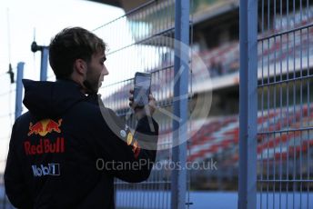 World © Octane Photographic Ltd. Formula 1 – Winter Testing - Test 1 - Day 1. Aston Martin Red Bull Racing – Pierre Gasly. Circuit de Barcelona-Catalunya. Monday 18th February 2019.