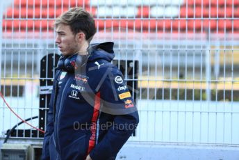 World © Octane Photographic Ltd. Formula 1 – Winter Testing - Test 1 - Day 1. Aston Martin Red Bull Racing RB15 – Pierre Gasly. Circuit de Barcelona-Catalunya. Monday 18th February 2019.