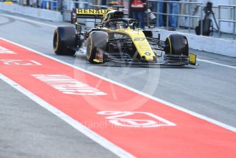 World © Octane Photographic Ltd. Formula 1 – Winter Testing - Test 1 - Day 1. Renault Sport F1 Team RS19 – Nico Hulkenberg. Circuit de Barcelona-Catalunya. Monday 18th February 2019.