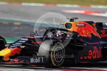 World © Octane Photographic Ltd. Formula 1 – Winter Testing - Test 1 - Day 1. Aston Martin Red Bull Racing RB15 – Max Verstappen. Circuit de Barcelona-Catalunya. Monday 18th February 2019.