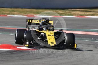 World © Octane Photographic Ltd. Formula 1 – Winter Testing - Test 1 - Day 1. Renault Sport F1 Team RS19 – Nico Hulkenberg. Circuit de Barcelona-Catalunya. Monday 18th February 2019.