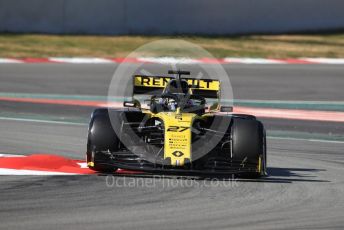 World © Octane Photographic Ltd. Formula 1 – Winter Testing - Test 1 - Day 1. Renault Sport F1 Team RS19 – Nico Hulkenberg. Circuit de Barcelona-Catalunya. Monday 18th February 2019.