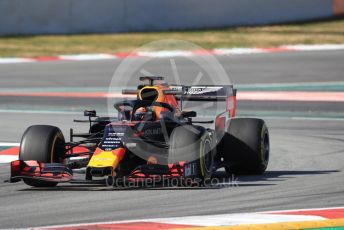 World © Octane Photographic Ltd. Formula 1 – Winter Testing - Test 1 - Day 1. Aston Martin Red Bull Racing RB15 – Max Verstappen. Circuit de Barcelona-Catalunya. Monday 18th February 2019.