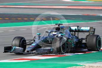 World © Octane Photographic Ltd. Formula 1 – Winter Testing - Test 1 - Day 1. Mercedes AMG Petronas Motorsport AMG F1 W10 EQ Power+ - Valtteri Bottas. Circuit de Barcelona-Catalunya. Monday 18th February 2019.
