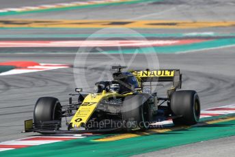 World © Octane Photographic Ltd. Formula 1 – Winter Testing - Test 1 - Day 1. Renault Sport F1 Team RS19 – Nico Hulkenberg. Circuit de Barcelona-Catalunya. Monday 18th February 2019.