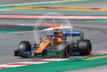 World © Octane Photographic Ltd. Formula 1 – Winter Testing - Test 1 - Day 1. McLaren MCL34 – Carlos Sainz. Circuit de Barcelona-Catalunya. Monday 18th February 2019.