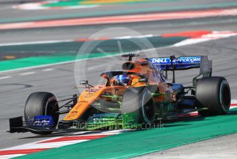 World © Octane Photographic Ltd. Formula 1 – Winter Testing - Test 1 - Day 1. McLaren MCL34 – Carlos Sainz. Circuit de Barcelona-Catalunya. Monday 18th February 2019.