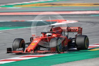 World © Octane Photographic Ltd. Formula 1 – Winter Testing - Test 1 - Day 1. Scuderia Ferrari SF90 – Sebastian Vettel. Circuit de Barcelona-Catalunya. Monday 18th February 2019.