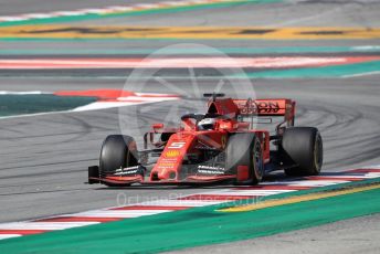 World © Octane Photographic Ltd. Formula 1 – Winter Testing - Test 1 - Day 1. Scuderia Ferrari SF90 – Sebastian Vettel. Circuit de Barcelona-Catalunya. Monday 18th February 2019.