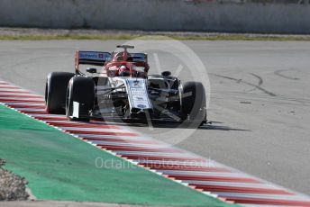 World © Octane Photographic Ltd. Formula 1 – Winter Testing - Test 1 - Day 1. Alfa Romeo Racing C38 – Kimi Raikkonen. Circuit de Barcelona-Catalunya. Monday 18th February 2019.