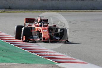 World © Octane Photographic Ltd. Formula 1 – Winter Testing - Test 1 - Day 1. Scuderia Ferrari SF90 – Sebastian Vettel. Circuit de Barcelona-Catalunya. Monday 18th February 2019.