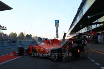 World © Octane Photographic Ltd. Formula 1 – Winter Testing - Test 1 - Day 1. Scuderia Ferrari SF90 – Sebastian Vettel. Circuit de Barcelona-Catalunya. Monday 18th February 2019.