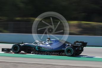 World © Octane Photographic Ltd. Formula 1 – Winter Testing - Test 1 - Day 1. Mercedes AMG Petronas Motorsport AMG F1 W10 EQ Power+ - Valtteri Bottas. Circuit de Barcelona-Catalunya. Monday 18th February 2019.