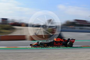 World © Octane Photographic Ltd. Formula 1 – Winter Testing - Test 1 - Day 1. Aston Martin Red Bull Racing RB15 – Max Verstappen. Circuit de Barcelona-Catalunya. Monday 18th February 2019.