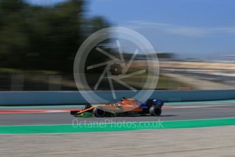 World © Octane Photographic Ltd. Formula 1 – Winter Testing - Test 1 - Day 1. McLaren MCL34 – Carlos Sainz. Circuit de Barcelona-Catalunya. Monday 18th February 2019.