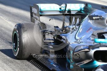 World © Octane Photographic Ltd. Formula 1 – Winter Testing - Test 1 - Day 1. Mercedes AMG Petronas Motorsport AMG F1 W10 EQ Power+ - Lewis Hamilton. Circuit de Barcelona-Catalunya. Monday 18th February 2019.