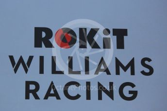 World © Octane Photographic Ltd. Formula 1 – Winter Testing - Test 1 - Day 1. Rokit Williams Racing logo. Circuit de Barcelona-Catalunya. Monday 18th February 2019.