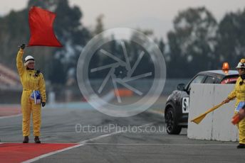 World © Octane Photographic Ltd. Formula 1 – Winter Testing - Test 1 - Day 2. Red Flag. Circuit de Barcelona-Catalunya. Tuesday 19th February 2019.