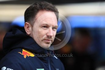 World © Octane Photographic Ltd. Formula 1 - Winter Testing - Test 1 - Day 2. Christian Horner - Team Principal of Red Bull Racing. Circuit de Barcelona-Catalunya. Tuesday 19th February 2019