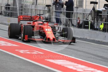 World © Octane Photographic Ltd. Formula 1 – Winter Testing - Test 1 - Day 2. Scuderia Ferrari SF90 – Charles Leclerc. Circuit de Barcelona-Catalunya. Tuesday 19th February 2019.