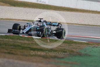 World © Octane Photographic Ltd. Formula 1 – Winter Testing - Test 1 - Day 2. Mercedes AMG Petronas Motorsport AMG F1 W10 EQ Power+ - Lewis Hamilton. Circuit de Barcelona-Catalunya. Tuesday 19th February 2019.