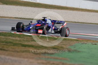 World © Octane Photographic Ltd. Formula 1 – Winter Testing - Test 1 - Day 2. Scuderia Toro Rosso STR14 – Alexander Albon. Circuit de Barcelona-Catalunya. Tuesday 19th February 2019.