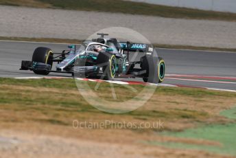 World © Octane Photographic Ltd. Formula 1 – Winter Testing - Test 1 - Day 2. Mercedes AMG Petronas Motorsport AMG F1 W10 EQ Power+ - Lewis Hamilton. Circuit de Barcelona-Catalunya. Tuesday 19th February 2019.