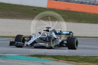 World © Octane Photographic Ltd. Formula 1 – Winter Testing - Test 1 - Day 2. Mercedes AMG Petronas Motorsport AMG F1 W10 EQ Power+ - Lewis Hamilton. Circuit de Barcelona-Catalunya. Tuesday 19th February 2019.