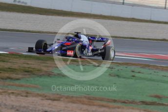 World © Octane Photographic Ltd. Formula 1 – Winter Testing - Test 1 - Day 2. Scuderia Toro Rosso STR14 – Alexander Albon. Circuit de Barcelona-Catalunya. Tuesday 19th February 2019.