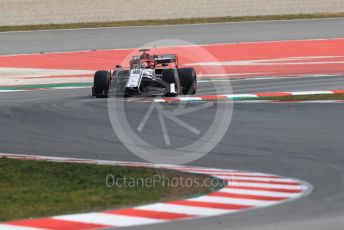 World © Octane Photographic Ltd. Formula 1 – Winter Testing - Test 1 - Day 2. Alfa Romeo Racing C38 – Antonio Giovinazzi. Circuit de Barcelona-Catalunya. Tuesday 19th February 2019.