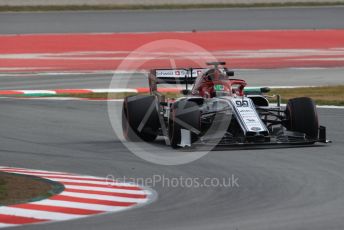 World © Octane Photographic Ltd. Formula 1 – Winter Testing - Test 1 - Day 2. Alfa Romeo Racing C38 – Antonio Giovinazzi. Circuit de Barcelona-Catalunya. Tuesday 19th February 2019.