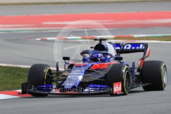 World © Octane Photographic Ltd. Formula 1 – Winter Testing - Test 1 - Day 2. Scuderia Toro Rosso STR14 – Alexander Albon. Circuit de Barcelona-Catalunya. Tuesday 19th February 2019.