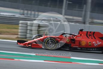 World © Octane Photographic Ltd. Formula 1 – Winter Testing - Test 1 - Day 2. Scuderia Ferrari SF90 – Charles Leclerc. Circuit de Barcelona-Catalunya. Tuesday 19th February 2019.