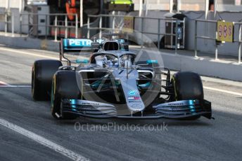 World © Octane Photographic Ltd. Formula 1 – Winter Testing - Test 1 - Day 2. Mercedes AMG Petronas Motorsport AMG F1 W10 EQ Power+ - Valtteri Bottas. Circuit de Barcelona-Catalunya. Tuesday 19th February 2019.