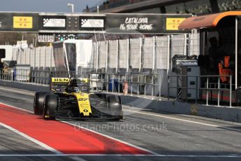 World © Octane Photographic Ltd. Formula 1 – Winter Testing - Test 1 - Day 2. Renault Sport F1 Team RS19 – Nico Hulkenberg. Circuit de Barcelona-Catalunya. Tuesday 19th February 2019.