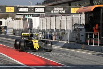 World © Octane Photographic Ltd. Formula 1 – Winter Testing - Test 1 - Day 2. Renault Sport F1 Team RS19 – Nico Hulkenberg. Circuit de Barcelona-Catalunya. Tuesday 19th February 2019.