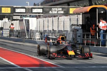 World © Octane Photographic Ltd. Formula 1 – Winter Testing - Test 1 - Day 2. Aston Martin Red Bull Racing RB15 – Pierre Gasly. Circuit de Barcelona-Catalunya. Tuesday 19th February 2019.