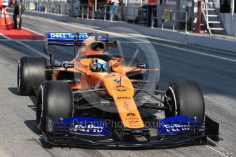 World © Octane Photographic Ltd. Formula 1 – Winter Testing - Test 1 - Day 2. McLaren MCL34 – Lando Norris. Circuit de Barcelona-Catalunya. Tuesday 19th February 2019.