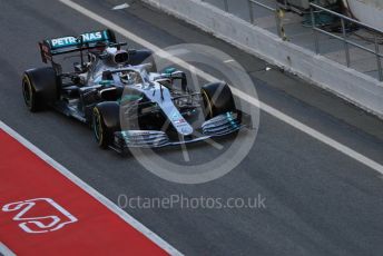 World © Octane Photographic Ltd. Formula 1 – Winter Testing - Test 1 - Day 2. Mercedes AMG Petronas Motorsport AMG F1 W10 EQ Power+ - Valtteri Bottas. Circuit de Barcelona-Catalunya. Tuesday 19th February 2019.