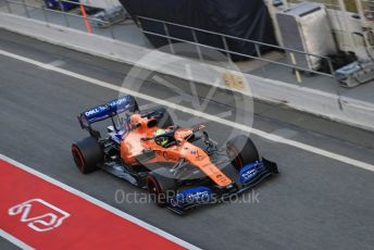 World © Octane Photographic Ltd. Formula 1 – Winter Testing - Test 1 - Day 2. McLaren MCL34 – Lando Norris. Circuit de Barcelona-Catalunya. Tuesday 19th February 2019.