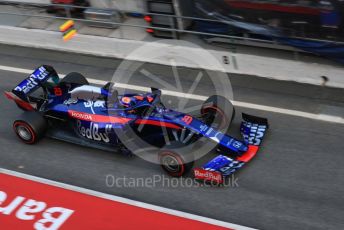 World © Octane Photographic Ltd. Formula 1 – Winter Testing - Test 1 - Day 2. Scuderia Toro Rosso STR14 – Alexander Albon. Circuit de Barcelona-Catalunya. Tuesday 19th February 2019.