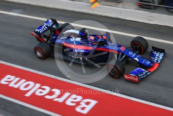 World © Octane Photographic Ltd. Formula 1 – Winter Testing - Test 1 - Day 2. Scuderia Toro Rosso STR14 – Alexander Albon. Circuit de Barcelona-Catalunya. Tuesday 19th February 2019.