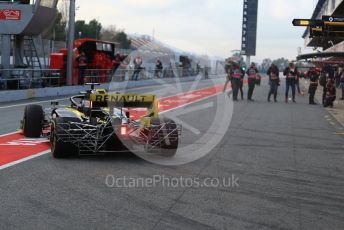 World © Octane Photographic Ltd. Formula 1 – Winter Testing - Test 1 - Day 2. Renault Sport F1 Team RS19 – Daniel Ricciardo. Circuit de Barcelona-Catalunya. Tuesday 19th February 2019.