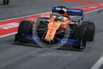 World © Octane Photographic Ltd. Formula 1 – Winter Testing - Test 1 - Day 2. McLaren MCL34 – Lando Norris. Circuit de Barcelona-Catalunya. Tuesday 19th February 2019.